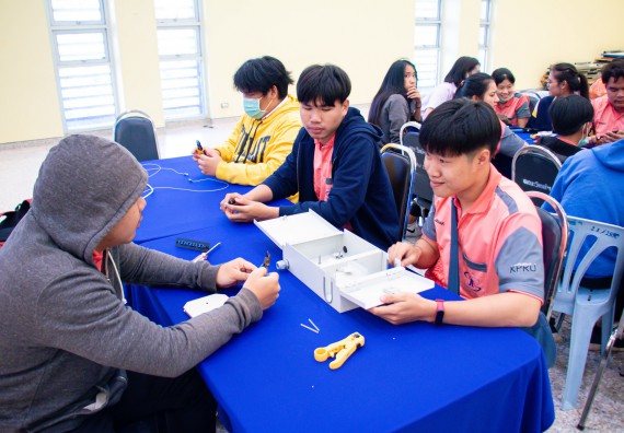 ภาพกิจกรรม โปรแกรมวิชาวิทยาการคอมพิวเตอร์ จัดกิจกรรม LINK Campus Cabling LCC