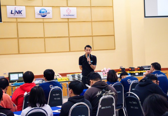 ภาพกิจกรรม โปรแกรมวิชาวิทยาการคอมพิวเตอร์ จัดกิจกรรม LINK Campus Cabling LCC