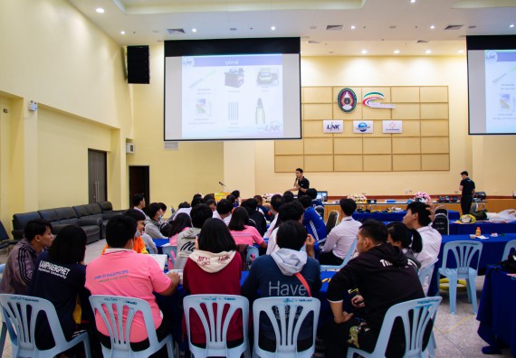 ภาพกิจกรรม โปรแกรมวิชาวิทยาการคอมพิวเตอร์ จัดกิจกรรม LINK Campus Cabling LCC