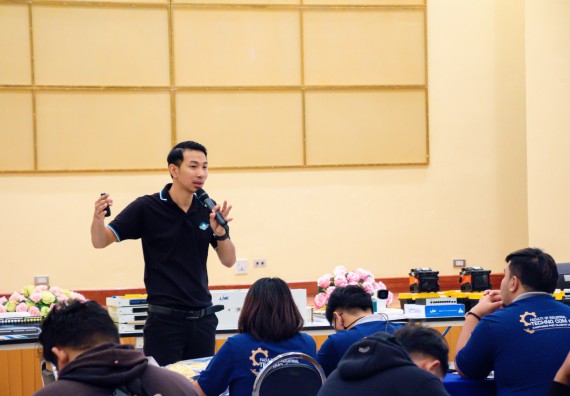 ภาพกิจกรรม โปรแกรมวิชาวิทยาการคอมพิวเตอร์ จัดกิจกรรม LINK Campus Cabling LCC