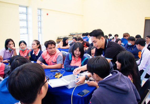 ภาพกิจกรรม โปรแกรมวิชาวิทยาการคอมพิวเตอร์ จัดกิจกรรม LINK Campus Cabling LCC