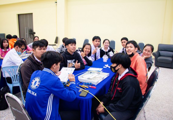 ภาพกิจกรรม โปรแกรมวิชาวิทยาการคอมพิวเตอร์ จัดกิจกรรม LINK Campus Cabling LCC