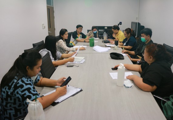 ภาพกิจกรรม  คณะวิทยาศาสตร์และเทคโนโลยี จัดประชุม เรื่อง การจัดค่ายวิทยาศาสตร์โรงเรียนอนุบาลกำแพงเพชร