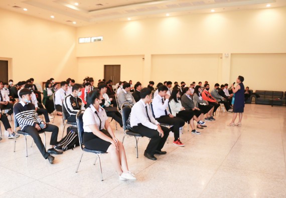 ภาพกิจกรรม โปรแกรมวิชาวิทยาการคอมพิวเตอร์ จัดกิจกรรมสัมมนาหลังฝึกประสบการณ์วิชาชีพโปรแกรมวิชาวิทยาการคอมพิวเตอร์