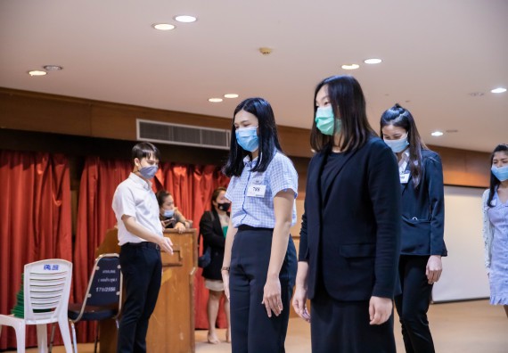 ภาพกิจกรรม คณะวิทยาศาสตร์และเทคโนโลยี จัดพิธีฝึกซ้อมรับพระราชทานปริญญาบัตร กลุ่มย่อย คณะวิทยาศาสตร์และเทคโนโลยี ประจำปีการศึกษา 2559-2560