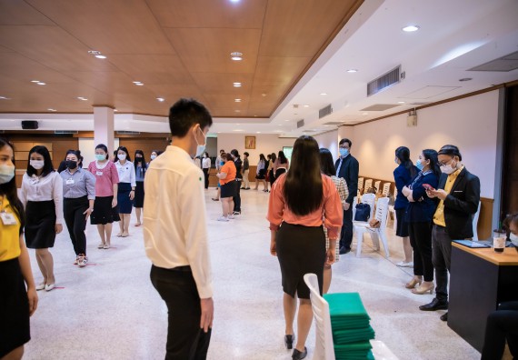 ภาพกิจกรรม คณะวิทยาศาสตร์และเทคโนโลยี จัดพิธีฝึกซ้อมรับพระราชทานปริญญาบัตร กลุ่มย่อย คณะวิทยาศาสตร์และเทคโนโลยี ประจำปีการศึกษา 2559-2560