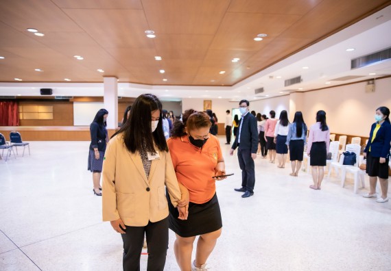 ภาพกิจกรรม คณะวิทยาศาสตร์และเทคโนโลยี จัดพิธีฝึกซ้อมรับพระราชทานปริญญาบัตร กลุ่มย่อย คณะวิทยาศาสตร์และเทคโนโลยี ประจำปีการศึกษา 2559-2560