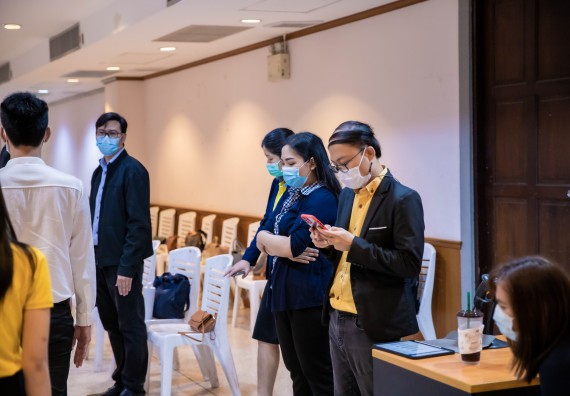 ภาพกิจกรรม คณะวิทยาศาสตร์และเทคโนโลยี จัดพิธีฝึกซ้อมรับพระราชทานปริญญาบัตร กลุ่มย่อย คณะวิทยาศาสตร์และเทคโนโลยี ประจำปีการศึกษา 2559-2560