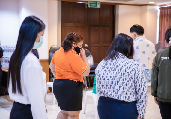 ภาพกิจกรรม คณะวิทยาศาสตร์และเทคโนโลยี จัดพิธีฝึกซ้อมรับพระราชทานปริญญาบัตร กลุ่มย่อย คณะวิทยาศาสตร์และเทคโนโลยี ประจำปีการศึกษา 2559-2560