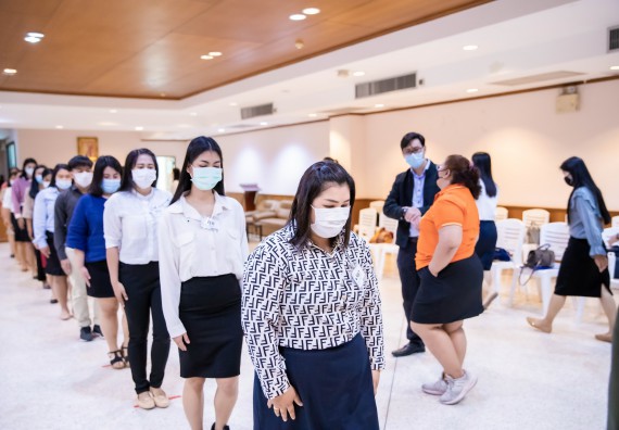 ภาพกิจกรรม คณะวิทยาศาสตร์และเทคโนโลยี จัดพิธีฝึกซ้อมรับพระราชทานปริญญาบัตร กลุ่มย่อย คณะวิทยาศาสตร์และเทคโนโลยี ประจำปีการศึกษา 2559-2560