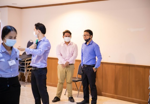 ภาพกิจกรรม คณะวิทยาศาสตร์และเทคโนโลยี จัดพิธีฝึกซ้อมรับพระราชทานปริญญาบัตร กลุ่มย่อย คณะวิทยาศาสตร์และเทคโนโลยี ประจำปีการศึกษา 2559-2560