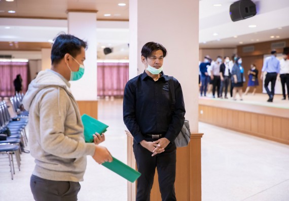 ภาพกิจกรรม คณะวิทยาศาสตร์และเทคโนโลยี จัดพิธีฝึกซ้อมรับพระราชทานปริญญาบัตร กลุ่มย่อย คณะวิทยาศาสตร์และเทคโนโลยี ประจำปีการศึกษา 2559-2560