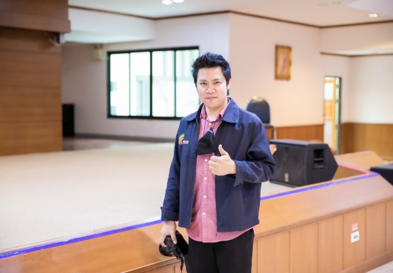 ภาพกิจกรรม คณะวิทยาศาสตร์และเทคโนโลยี จัดพิธีฝึกซ้อมรับพระราชทานปริญญาบัตร กลุ่มย่อย คณะวิทยาศาสตร์และเทคโนโลยี ประจำปีการศึกษา 2559-2560