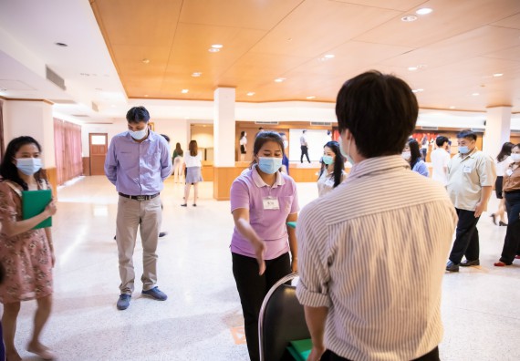 ภาพกิจกรรม คณะวิทยาศาสตร์และเทคโนโลยี จัดพิธีฝึกซ้อมรับพระราชทานปริญญาบัตร กลุ่มย่อย คณะวิทยาศาสตร์และเทคโนโลยี ประจำปีการศึกษา 2559-2560