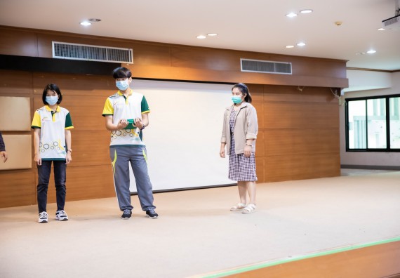 ภาพกิจกรรม คณะวิทยาศาสตร์และเทคโนโลยี จัดพิธีฝึกซ้อมรับพระราชทานปริญญาบัตร กลุ่มย่อย คณะวิทยาศาสตร์และเทคโนโลยี ประจำปีการศึกษา 2559-2560