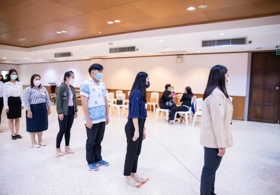 ภาพกิจกรรม คณะวิทยาศาสตร์และเทคโนโลยี จัดพิธีฝึกซ้อมรับพระราชทานปริญญาบัตร กลุ่มย่อย คณะวิทยาศาสตร์และเทคโนโลยี ประจำปีการศึกษา 2559-2560