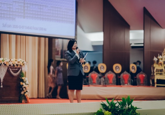 ภาพกิจกรรม คณะวิทยาศาสตร์และเทคโนโลยี จัดพิธีฝึกซ้อมรับพระราชทานปริญญาบัตร กลุ่มย่อย คณะวิทยาศาสตร์และเทคโนโลยี ประจำปีการศึกษา 2559-2560