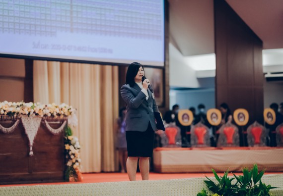 ภาพกิจกรรม คณะวิทยาศาสตร์และเทคโนโลยี จัดพิธีฝึกซ้อมรับพระราชทานปริญญาบัตร กลุ่มย่อย คณะวิทยาศาสตร์และเทคโนโลยี ประจำปีการศึกษา 2559-2560