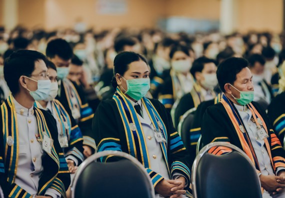 ภาพกิจกรรม คณะวิทยาศาสตร์และเทคโนโลยี จัดพิธีฝึกซ้อมรับพระราชทานปริญญาบัตร กลุ่มย่อย คณะวิทยาศาสตร์และเทคโนโลยี ประจำปีการศึกษา 2559-2560