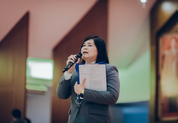 ภาพกิจกรรม คณะวิทยาศาสตร์และเทคโนโลยี จัดพิธีฝึกซ้อมรับพระราชทานปริญญาบัตร กลุ่มย่อย คณะวิทยาศาสตร์และเทคโนโลยี ประจำปีการศึกษา 2559-2560