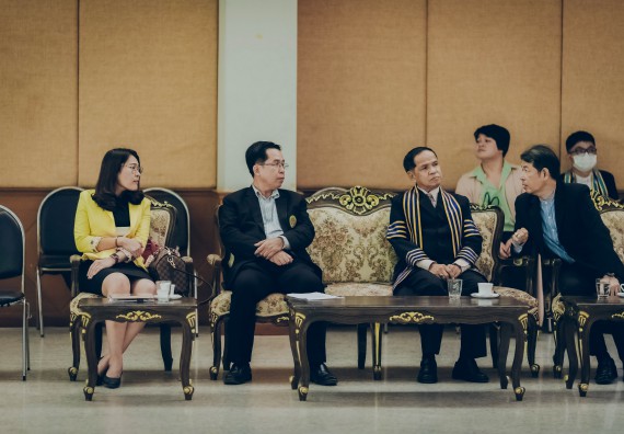 ภาพกิจกรรม คณะวิทยาศาสตร์และเทคโนโลยี จัดพิธีฝึกซ้อมรับพระราชทานปริญญาบัตร กลุ่มย่อย คณะวิทยาศาสตร์และเทคโนโลยี ประจำปีการศึกษา 2559-2560