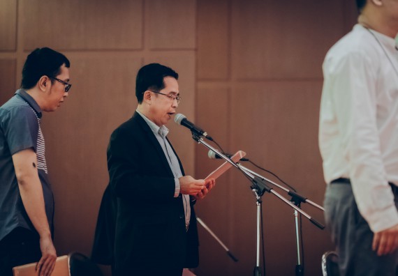 ภาพกิจกรรม คณะวิทยาศาสตร์และเทคโนโลยี จัดพิธีฝึกซ้อมรับพระราชทานปริญญาบัตร กลุ่มย่อย คณะวิทยาศาสตร์และเทคโนโลยี ประจำปีการศึกษา 2559-2560