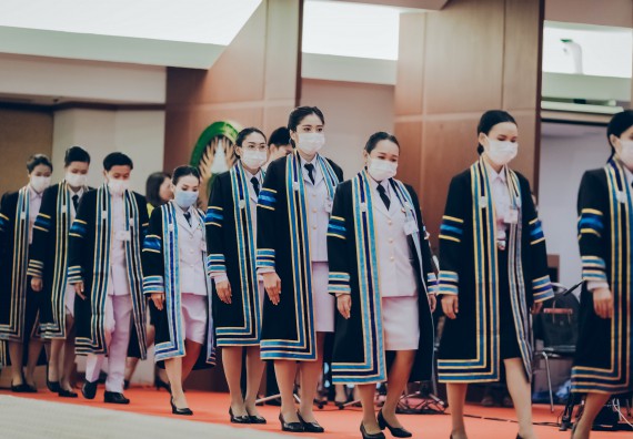 ภาพกิจกรรม คณะวิทยาศาสตร์และเทคโนโลยี จัดพิธีฝึกซ้อมรับพระราชทานปริญญาบัตร กลุ่มย่อย คณะวิทยาศาสตร์และเทคโนโลยี ประจำปีการศึกษา 2559-2560