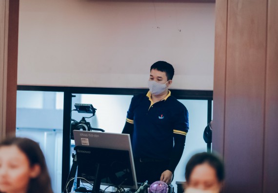 ภาพกิจกรรม คณะวิทยาศาสตร์และเทคโนโลยี จัดพิธีฝึกซ้อมรับพระราชทานปริญญาบัตร กลุ่มย่อย คณะวิทยาศาสตร์และเทคโนโลยี ประจำปีการศึกษา 2559-2560