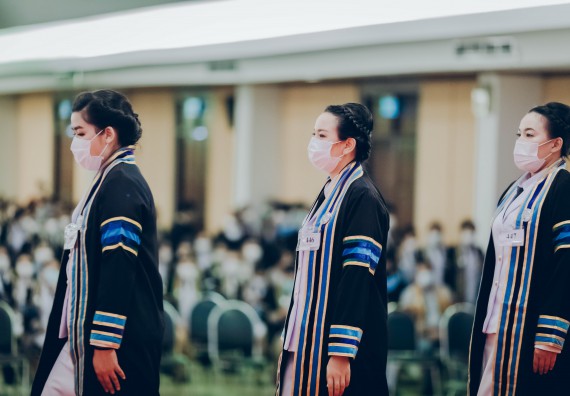 ภาพกิจกรรม คณะวิทยาศาสตร์และเทคโนโลยี จัดพิธีฝึกซ้อมรับพระราชทานปริญญาบัตร กลุ่มย่อย คณะวิทยาศาสตร์และเทคโนโลยี ประจำปีการศึกษา 2559-2560