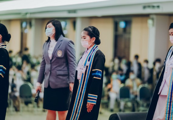 ภาพกิจกรรม คณะวิทยาศาสตร์และเทคโนโลยี จัดพิธีฝึกซ้อมรับพระราชทานปริญญาบัตร กลุ่มย่อย คณะวิทยาศาสตร์และเทคโนโลยี ประจำปีการศึกษา 2559-2560