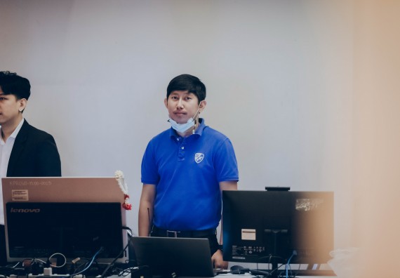 ภาพกิจกรรม คณะวิทยาศาสตร์และเทคโนโลยี จัดพิธีฝึกซ้อมรับพระราชทานปริญญาบัตร กลุ่มย่อย คณะวิทยาศาสตร์และเทคโนโลยี ประจำปีการศึกษา 2559-2560