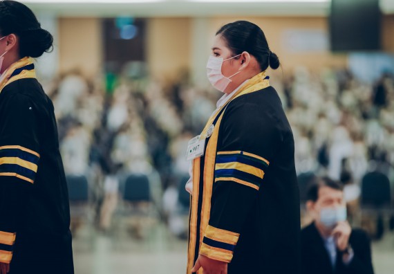 ภาพกิจกรรม คณะวิทยาศาสตร์และเทคโนโลยี จัดพิธีฝึกซ้อมรับพระราชทานปริญญาบัตร กลุ่มย่อย คณะวิทยาศาสตร์และเทคโนโลยี ประจำปีการศึกษา 2559-2560