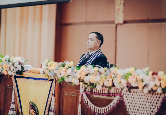 ภาพกิจกรรม คณะวิทยาศาสตร์และเทคโนโลยี จัดพิธีฝึกซ้อมรับพระราชทานปริญญาบัตร กลุ่มย่อย คณะวิทยาศาสตร์และเทคโนโลยี ประจำปีการศึกษา 2559-2560