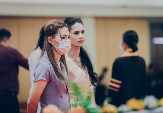 ภาพกิจกรรม คณะวิทยาศาสตร์และเทคโนโลยี จัดพิธีฝึกซ้อมรับพระราชทานปริญญาบัตร กลุ่มย่อย คณะวิทยาศาสตร์และเทคโนโลยี ประจำปีการศึกษา 2559-2560