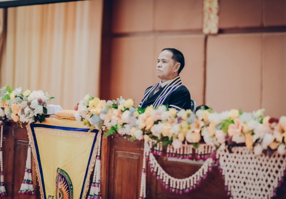 ภาพกิจกรรม คณะวิทยาศาสตร์และเทคโนโลยี จัดพิธีฝึกซ้อมรับพระราชทานปริญญาบัตร กลุ่มย่อย คณะวิทยาศาสตร์และเทคโนโลยี ประจำปีการศึกษา 2559-2560