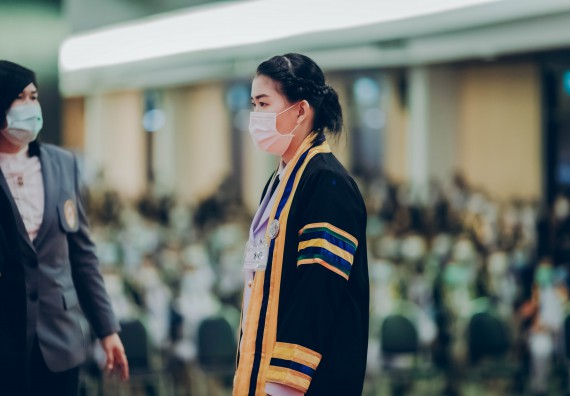 ภาพกิจกรรม คณะวิทยาศาสตร์และเทคโนโลยี จัดพิธีฝึกซ้อมรับพระราชทานปริญญาบัตร กลุ่มย่อย คณะวิทยาศาสตร์และเทคโนโลยี ประจำปีการศึกษา 2559-2560