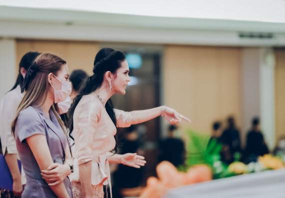 ภาพกิจกรรม คณะวิทยาศาสตร์และเทคโนโลยี จัดพิธีฝึกซ้อมรับพระราชทานปริญญาบัตร กลุ่มย่อย คณะวิทยาศาสตร์และเทคโนโลยี ประจำปีการศึกษา 2559-2560