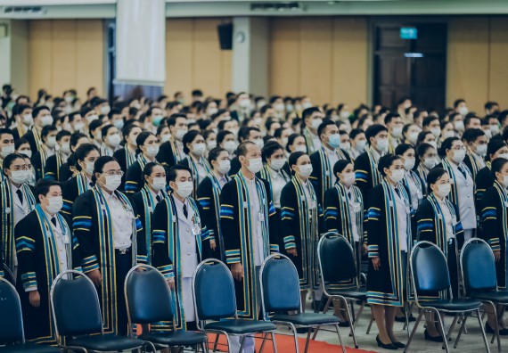 ภาพกิจกรรม คณะวิทยาศาสตร์และเทคโนโลยี จัดพิธีฝึกซ้อมรับพระราชทานปริญญาบัตร กลุ่มย่อย คณะวิทยาศาสตร์และเทคโนโลยี ประจำปีการศึกษา 2559-2560