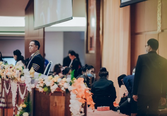 ภาพกิจกรรม คณะวิทยาศาสตร์และเทคโนโลยี จัดพิธีฝึกซ้อมรับพระราชทานปริญญาบัตร กลุ่มย่อย คณะวิทยาศาสตร์และเทคโนโลยี ประจำปีการศึกษา 2559-2560