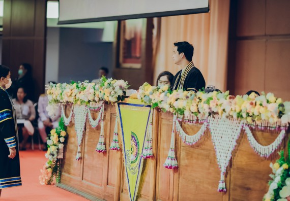 ภาพกิจกรรม คณะวิทยาศาสตร์และเทคโนโลยี จัดพิธีฝึกซ้อมรับพระราชทานปริญญาบัตร กลุ่มย่อย คณะวิทยาศาสตร์และเทคโนโลยี ประจำปีการศึกษา 2559-2560