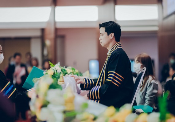 ภาพกิจกรรม คณะวิทยาศาสตร์และเทคโนโลยี จัดพิธีฝึกซ้อมรับพระราชทานปริญญาบัตร กลุ่มย่อย คณะวิทยาศาสตร์และเทคโนโลยี ประจำปีการศึกษา 2559-2560