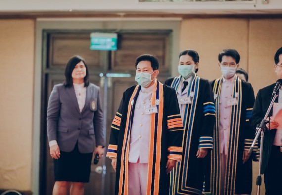 ภาพกิจกรรม คณะวิทยาศาสตร์และเทคโนโลยี จัดพิธีฝึกซ้อมรับพระราชทานปริญญาบัตร กลุ่มย่อย คณะวิทยาศาสตร์และเทคโนโลยี ประจำปีการศึกษา 2559-2560