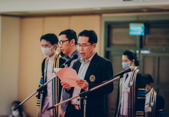 ภาพกิจกรรม คณะวิทยาศาสตร์และเทคโนโลยี จัดพิธีฝึกซ้อมรับพระราชทานปริญญาบัตร กลุ่มย่อย คณะวิทยาศาสตร์และเทคโนโลยี ประจำปีการศึกษา 2559-2560