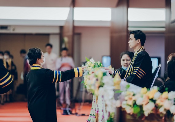 ภาพกิจกรรม คณะวิทยาศาสตร์และเทคโนโลยี จัดพิธีฝึกซ้อมรับพระราชทานปริญญาบัตร กลุ่มย่อย คณะวิทยาศาสตร์และเทคโนโลยี ประจำปีการศึกษา 2559-2560