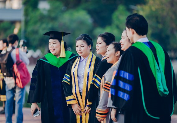 ภาพกิจกรรม คณะวิทยาศาสตร์และเทคโนโลยี จัดพิธีฝึกซ้อมรับพระราชทานปริญญาบัตร กลุ่มย่อย คณะวิทยาศาสตร์และเทคโนโลยี ประจำปีการศึกษา 2559-2560