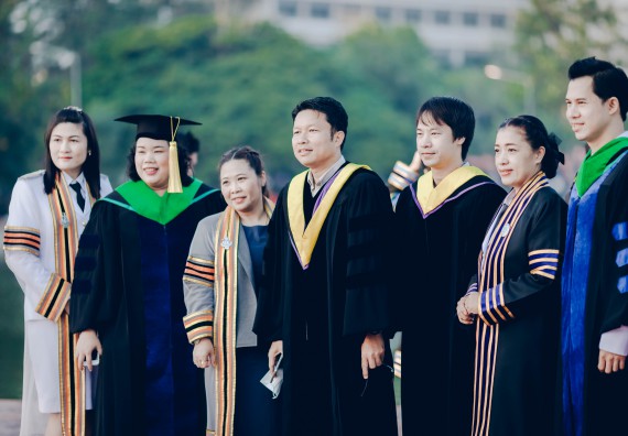 ภาพกิจกรรม คณะวิทยาศาสตร์และเทคโนโลยี จัดพิธีฝึกซ้อมรับพระราชทานปริญญาบัตร กลุ่มย่อย คณะวิทยาศาสตร์และเทคโนโลยี ประจำปีการศึกษา 2559-2560