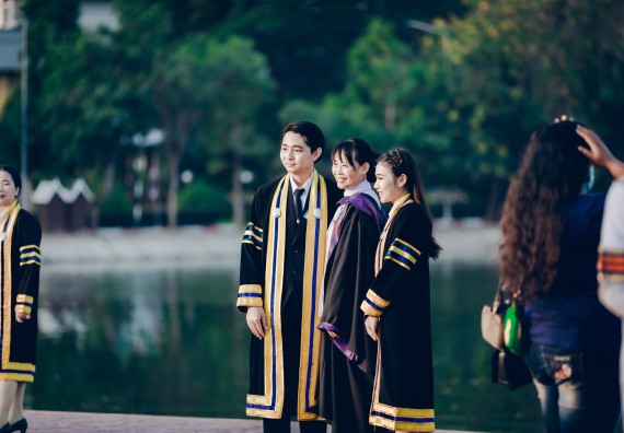 ภาพกิจกรรม คณะวิทยาศาสตร์และเทคโนโลยี จัดพิธีฝึกซ้อมรับพระราชทานปริญญาบัตร กลุ่มย่อย คณะวิทยาศาสตร์และเทคโนโลยี ประจำปีการศึกษา 2559-2560