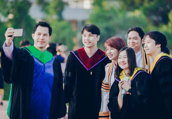 ภาพกิจกรรม คณะวิทยาศาสตร์และเทคโนโลยี จัดพิธีฝึกซ้อมรับพระราชทานปริญญาบัตร กลุ่มย่อย คณะวิทยาศาสตร์และเทคโนโลยี ประจำปีการศึกษา 2559-2560