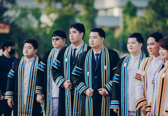 ภาพกิจกรรม คณะวิทยาศาสตร์และเทคโนโลยี จัดพิธีฝึกซ้อมรับพระราชทานปริญญาบัตร กลุ่มย่อย คณะวิทยาศาสตร์และเทคโนโลยี ประจำปีการศึกษา 2559-2560