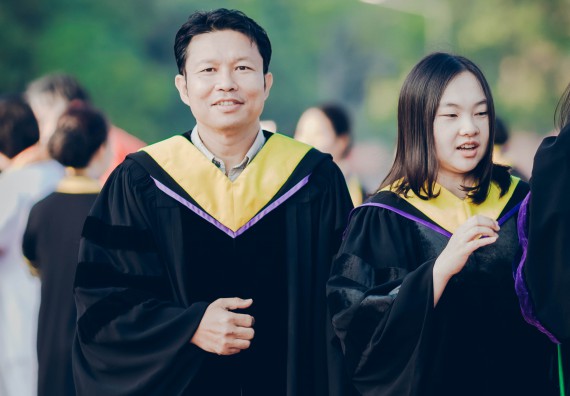 ภาพกิจกรรม คณะวิทยาศาสตร์และเทคโนโลยี จัดพิธีฝึกซ้อมรับพระราชทานปริญญาบัตร กลุ่มย่อย คณะวิทยาศาสตร์และเทคโนโลยี ประจำปีการศึกษา 2559-2560